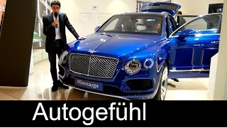 Bentley Bentayga SUV first REVIEW Exterior/Interior all-new neu Geneva Motor Show