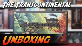 The Transcontinental - Brettspiel Unboxing (Wheelhouse Games)