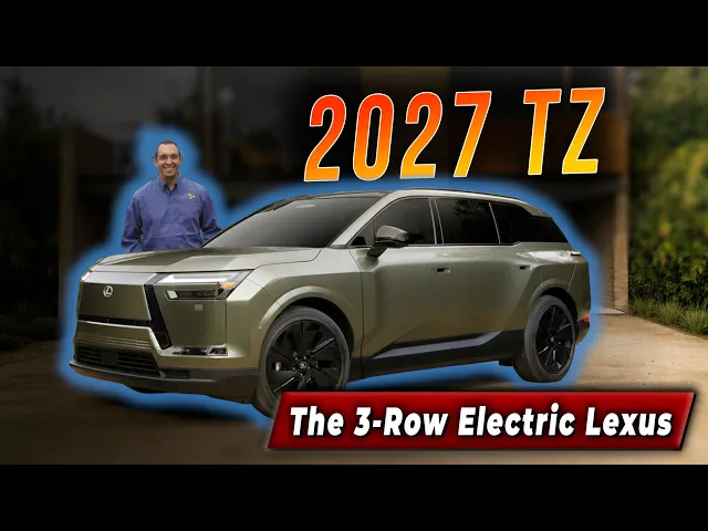 2027 Lexus TZ | The Future Of Lexus Family Transport