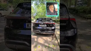 Das war ein RIESEN FEHLER! Schlimmer Zustand nach einer Nacht #elektroauto #auto #shortvideo
