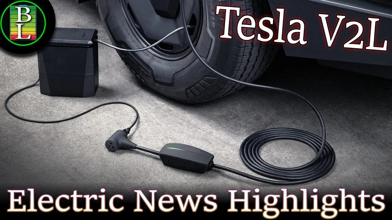 ENH - Tesla gets V2L 😮 Huge 7M EV Recall, Ioniq 3, Genesis GV90, Skoda Epiq