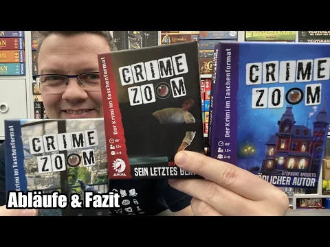 Crime Zoom (asmodee) Krimispiel und Ermittlungsspiel im Taschenformat - ab 12 Jahren