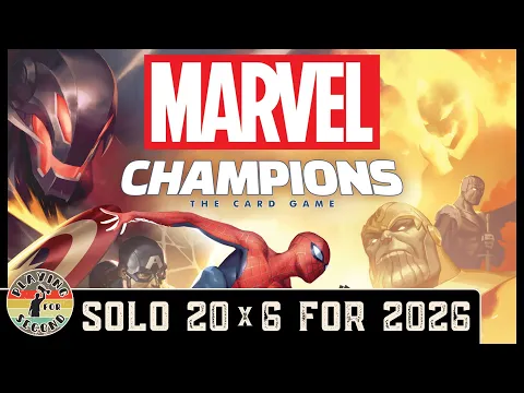 2026 Solo Boad Game Challenge | Marvel Champions