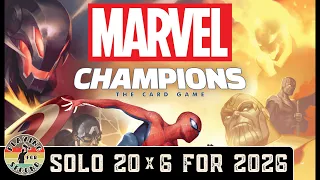 2026 Solo Boad Game Challenge | Marvel Champions