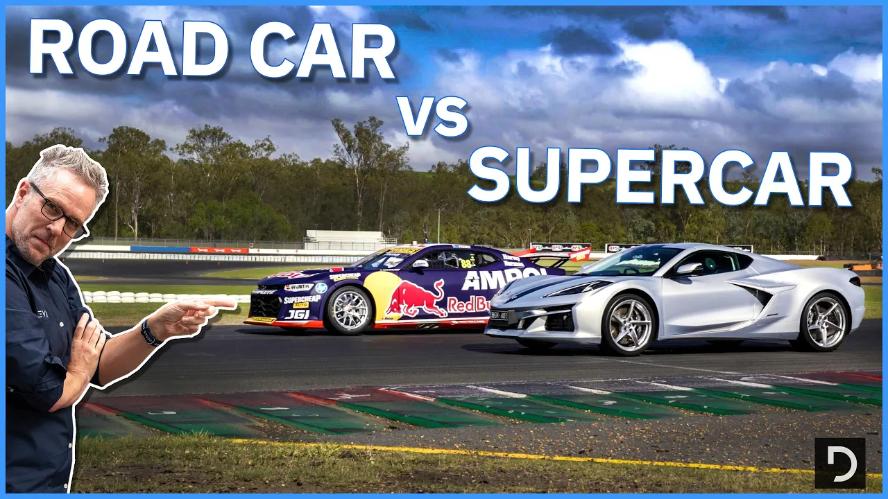 Can A Road Car Outrun A Race Car? We Find Out With A Chevrolet Corvette!