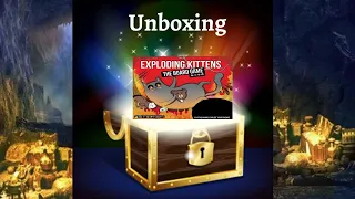 Unboxing: Exploding Kittens: The Board Game
