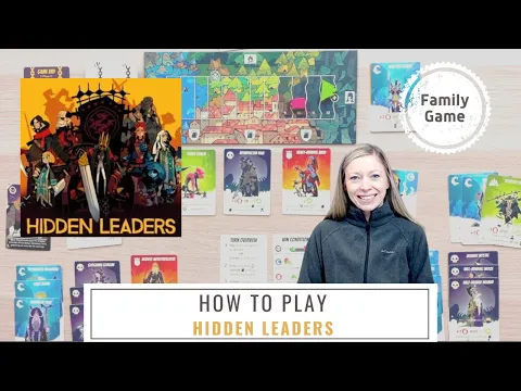 Hidden Leaders | How to Play | Table Top Board Game | Family Board Game