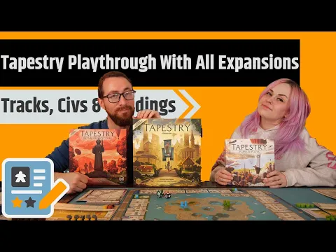 Tapestry Gameplay With All Expansions - The Only Real Way To Develop Your Civilization