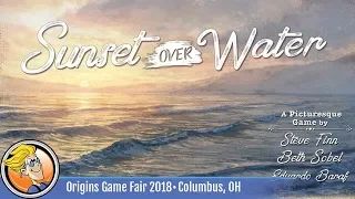 Sunset Over Water — game preview at Origins 2018