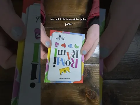 Romi Rami #Unboxing #boardgame