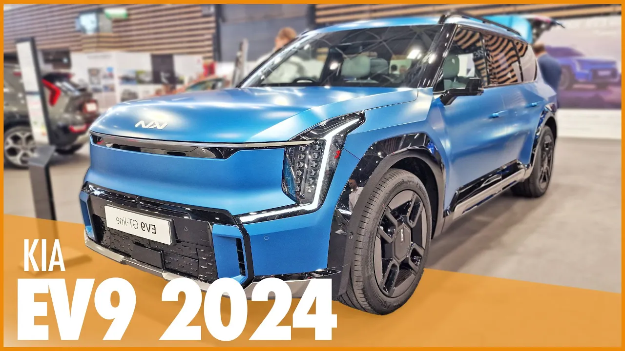 KIA EV9 👪 C'est le Nouveau ESPACE, modularité Incroyable ! | SALON DE LYON 2023