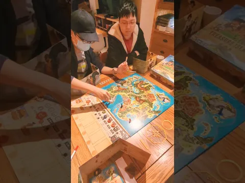 Treasure Island #boardgames #boardgamelife #boardgamegeek #金銀島