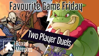 Our Favorite Duelling Board Games - Ironwood & Overboss Duel