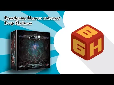 Boardgame Heaven Unboxing 55: Deep Madness (Diemension Games)