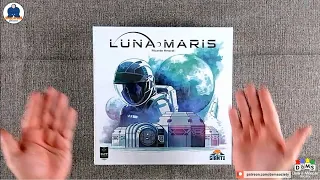 UNBOXING LUNA MARIS Board Game #indabox