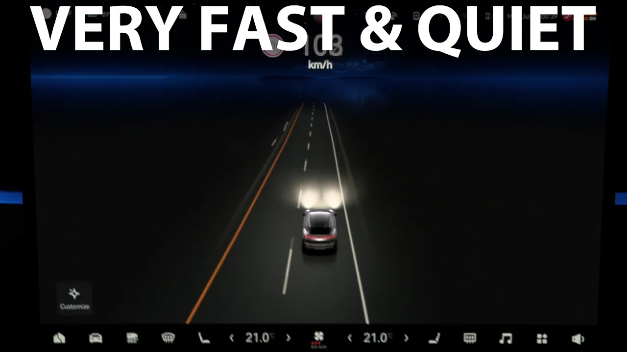 Zeekr 7GT Privilege AWD acceleration and noise test