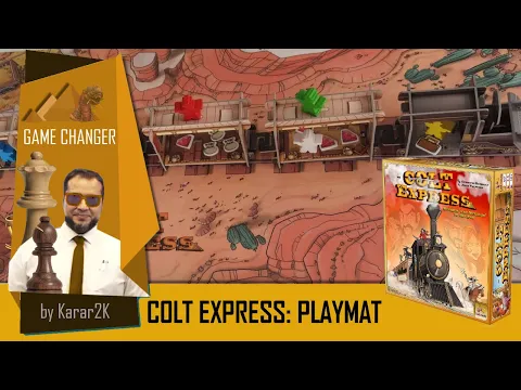 Game Changer - Colt Express: Playmat (printable).
