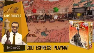 Game Changer - Colt Express: Playmat (printable).