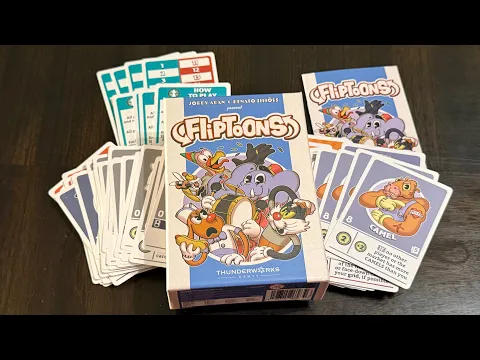 Fliptoons (Thunderworks) - Unbox & Quick Flip