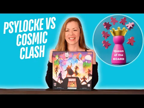 Dice Throne Marvel Missions - Psylocke vs Cosmic Clash solo play