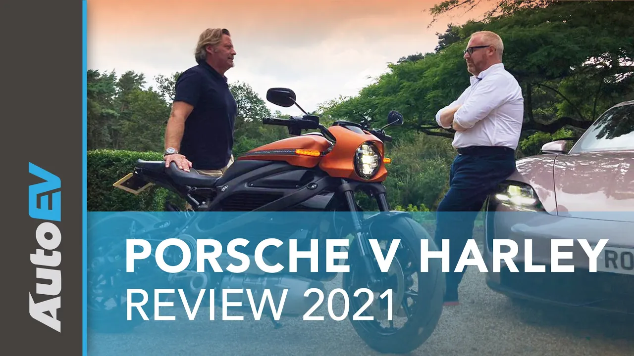 Porsche Taycan v's Harley Davidson Livewire with Charley Boorman