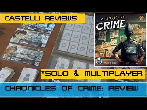 Chronicles of Crime (no spoilers) CASTELLI REVIEWS