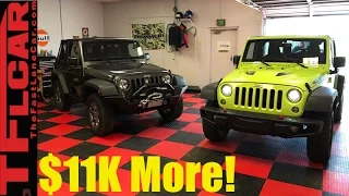 2017 Jeep Wrangler Rubicon vs Sport Mashup Review: Is The Rubicon Worth $11K More?