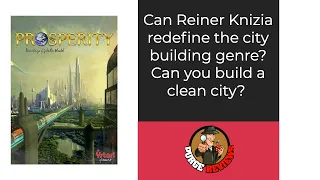 The Purge: #4595 Prosperity: The cleanest and dirtiest city building game