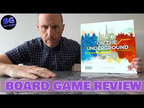 On The Underground Paris/New York Board Game Review
