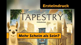 Tapestry Erklärung + Ersteindruck / Brettspiel - Deutsch / Reupload / SpieLama