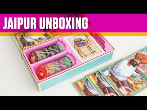 Jaipur Board Game Unboxing