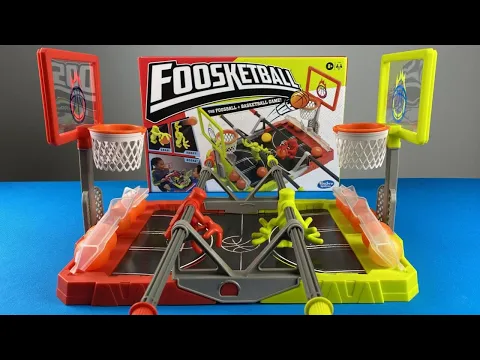 How to Play Foosketball - a dexterity game