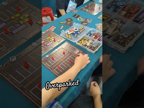 Overparked #boardgames #boardgamegeek #prototype