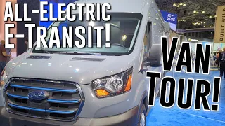 2022 E-Transit / We Tour The All-Electric Van from Ford!