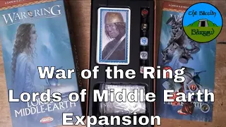 War of the Ring Board Game - Lords of Middle Earth Expansion Look at