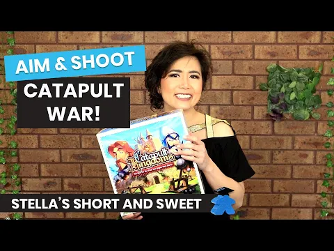 Catapult Kingdoms Board Game - Stella's Short and Sweet. A Kickstarter Preview