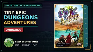 Tiny Epic Dungeons Adventures Deluxe Edition Unboxing
