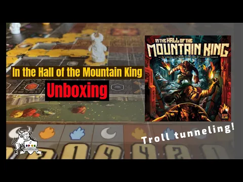 In the Hall of the Mountain King I Board Game I Unboxing