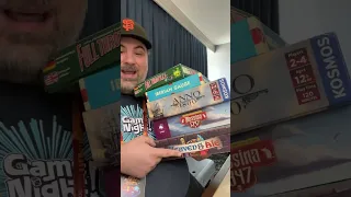 We got 5 games for $90. How’d we do?? #bggspring #boardgames