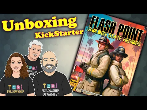 Flash Point: Golden State Heroes Kickstarter Unboxing | Ignition System Revealed!