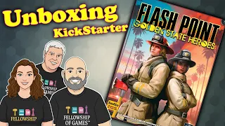 Flash Point: Golden State Heroes Kickstarter Unboxing | Ignition System Revealed!
