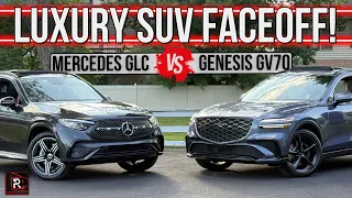 2025 Mercedes GLC Vs. 2026 Genesis GV70 – Which Luxury SUV Reigns Supreme? – Redline: Comparison