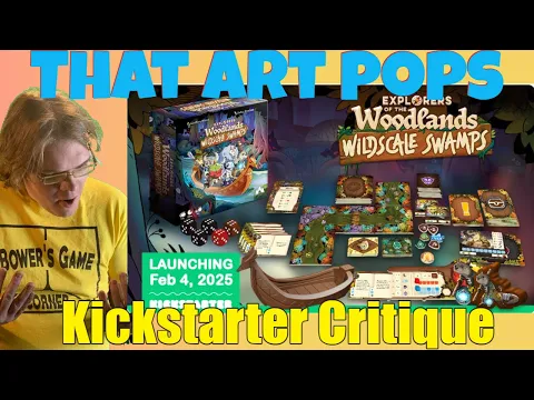 Wildscale Swamps: Expansion for Explorers of the Woodlands! - Kickstarter Critique Review