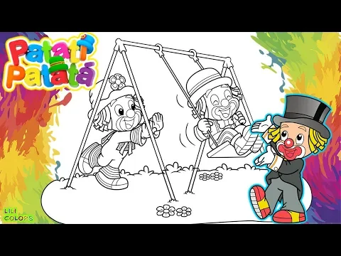 COLORINDO PALHAÇOS PATATI PATATÁ VÍDEOS INFANTIS DESENHOS ANIMADOS EM
PORTUGUÊS