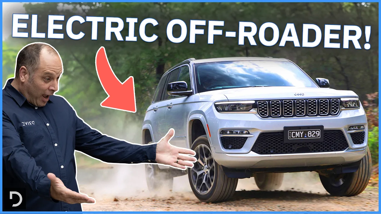 Jeep Grand Cherokee 4xe 2023 | Future Of Electric Off-Road Driving | Drive.com.au