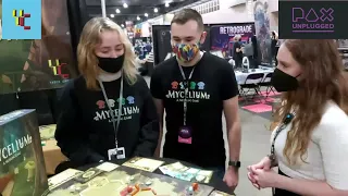 Mycelium: A Mushling Game a cute but cut throat game of resource gathering.