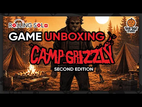 Camp Grizzly: Second Edition | Limited Edition Release | Game Unboxing