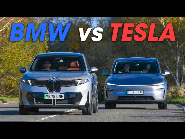 600-mile test! New BMW iX3 vs Tesla Model Y ROAD TRIP
