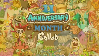 #anniversarymonthcollab Gold Island Collab Full Song (ft. So Many People)