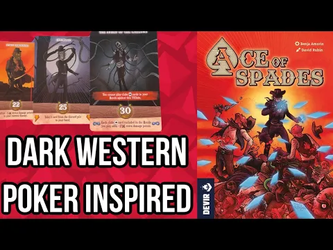 Ace of Spades Review - Poker Inspired Game in the Dark Western Theme!